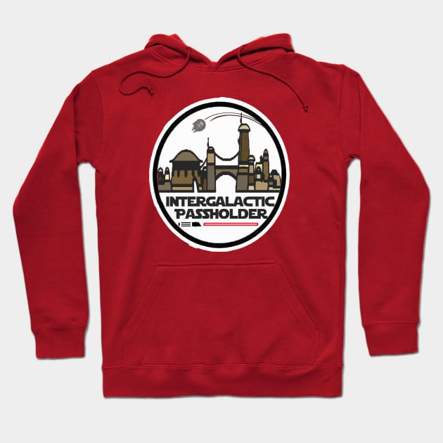 Intergalactic Passholder Hoodie by magicmirror